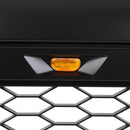 Front Grille 2005-2011 Toyota Tacoma Matte Black Mesh Replacement Grille w/ LED Lights
