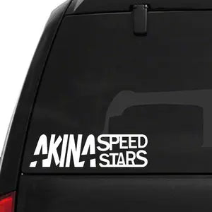 EPP® Custom Vinyl Sticker Die Cut Akina Speed Stars Sticker – JDM Car Decal | Custom Vinyl Cut | Initial D Drift Style