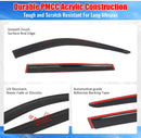 Window Visor 2023-2025 Honda CR-V Low Profile Style Tape on Window Visors Guards - Auto Sports Accessories & Performance