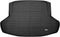 IKON TRUNK MAT Compatible with 2022-2025 Honda Civic 4-Door Sedan Trunk Mat, Black 3D Molded Rear Trunk Mat Cargo Liner TPE