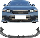 Front Lip 2022-2024 Honda Civic 11th IKON Front Bumper Lip W/LED PP