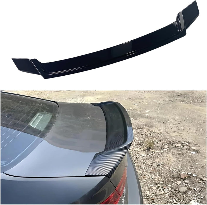 Spoiler 2020-2024 Volkswagen Jetta Sedan Trunk spoiler Painted Glossy Black R Style