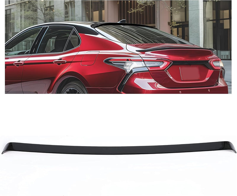 Spoiler 2018-2023 Toyota Camry Ik Style Black Roof Spoiler Wing ABS - Auto Sports Accessories & Performance