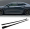 Side Skirt 2022-2025 Subaru WRX D Style Matte Black Side Skirts Extensions 4PCS Side Skirts - PP Unpainted