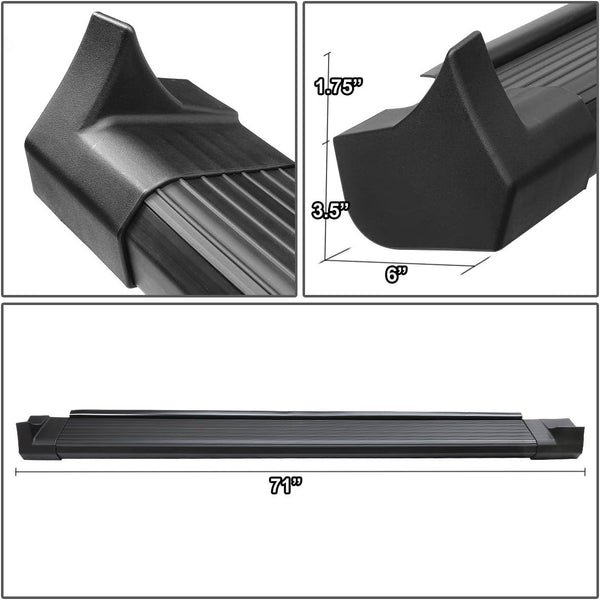 Running Board Side Step 2013-2016 Toyota Rav4 Running Boards all black 6" Side Step - Auto Sports Accessories & Performance