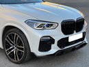 Front Lip for 2019-2023 BMW G05 X5 M Sport IK Gloss Black Front Bumper Lip ABS