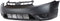 Front Bumper OEM Replacement Bumper 2006-2008 Honda Civic Coupe 2 door Unpainted - Auto Sports Accessories & Performance