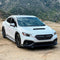 Front Lip 2022-2024 Subaru WRX Front Lip Splitter STI Style Unpainted PU one piece - Auto Sports Accessories & Performance