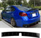 Roof Spoiler for 2022-2024 Subaru WRX D2 Style Unpainted Black Rear Roof Spoiler ABS, Unpainted matte black