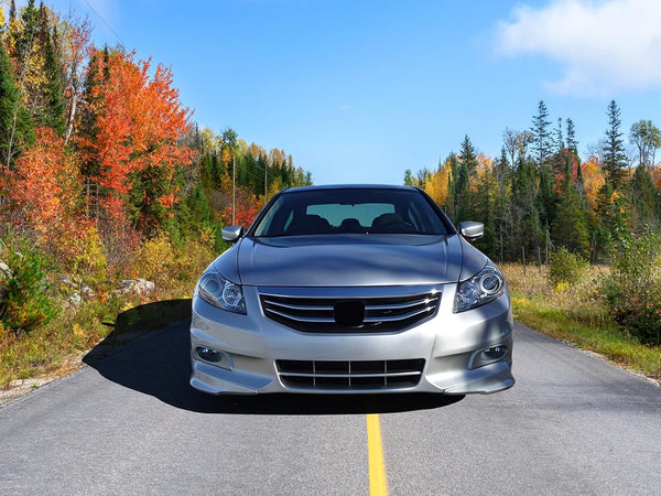 Front Lip 2011-2012 Honda Accord Sedan 4Dr OE Style Front Bumper Lip Splitter - PP