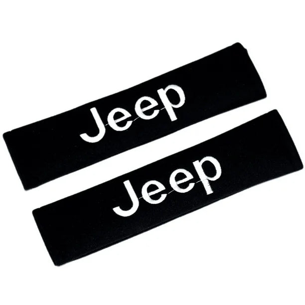 JEEP Seat Belt Pad Cover Protectors Shoulder Pad