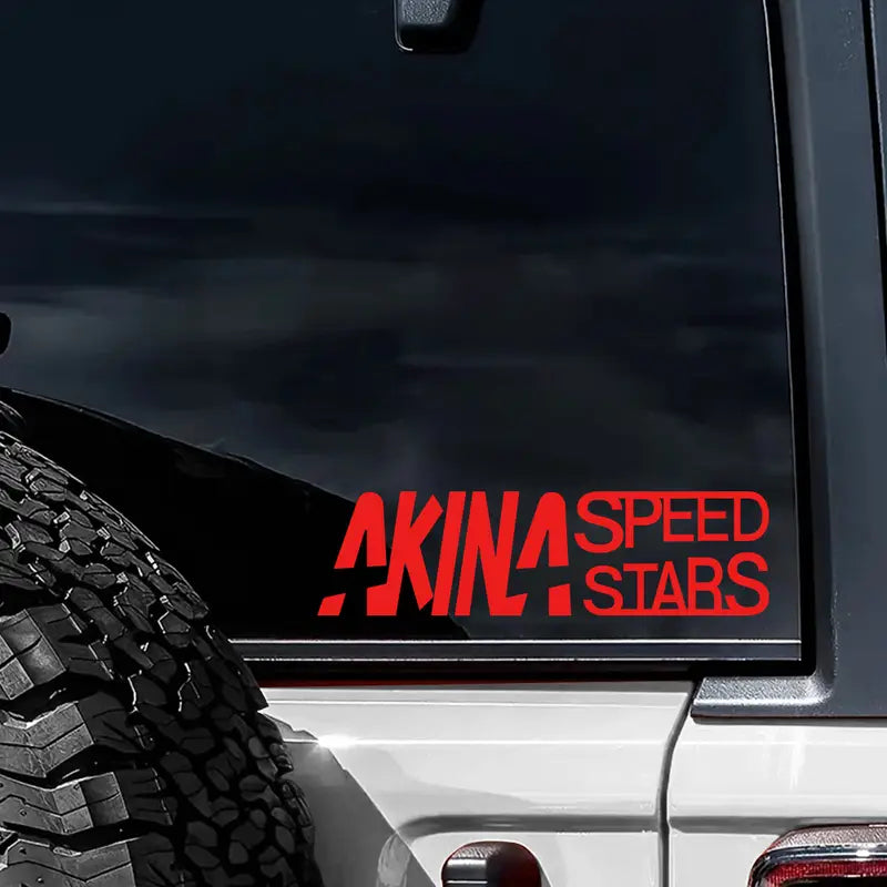EPP® Custom Vinyl Sticker Die Cut Akina Speed Stars Sticker – JDM Car Decal | Custom Vinyl Cut | Initial D Drift Style