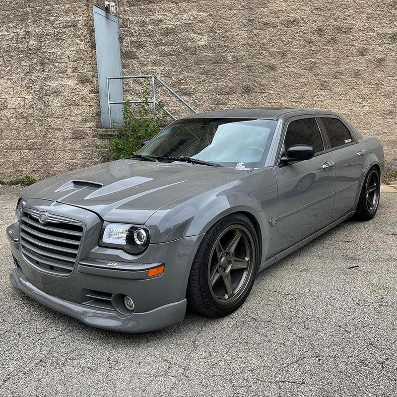 Front Lip 2005-2010 Chrysler 300 300C VIP Style Front Bumper Lip Spoiler PU