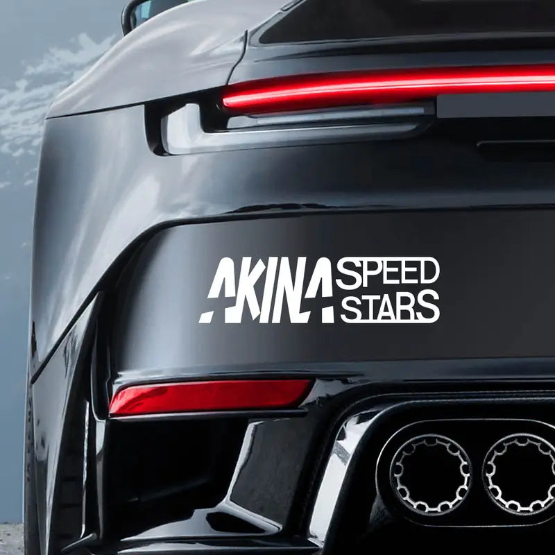 EPP® Custom Vinyl Sticker Die Cut Akina Speed Stars Sticker – JDM Car Decal | Custom Vinyl Cut | Initial D Drift Style