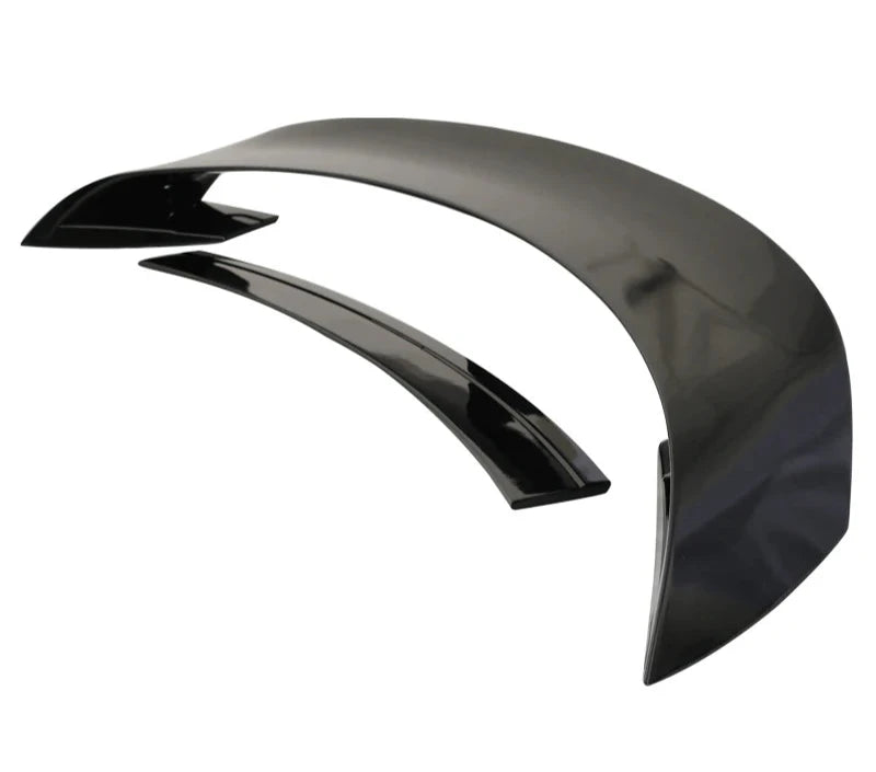 Spoiler 2015-2023 Ford Mustang GT350R Style Glossy Black Rear Spoiler Wing ABS - Auto Sports Accessories & Performance