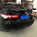 Trunk Spoiler 2018-2023 Toyota Camry Painted Glossy Black  Spoiler TRD Style ABS - Auto Sports Accessories & Performance