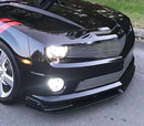 2010-2013 Chevy Camaro V8 SS Street Style Black Front Bumper Lip PU - Auto Sports Accessories & Performance