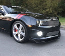 2010-2013 Chevy Camaro V8 SS Street Style Black Front Bumper Lip PU