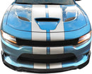 Front Lip 2015-2023 Dodge Charger SRT V3 Style Front Bumper Lip ABS 4PCS/Set Glossy Black