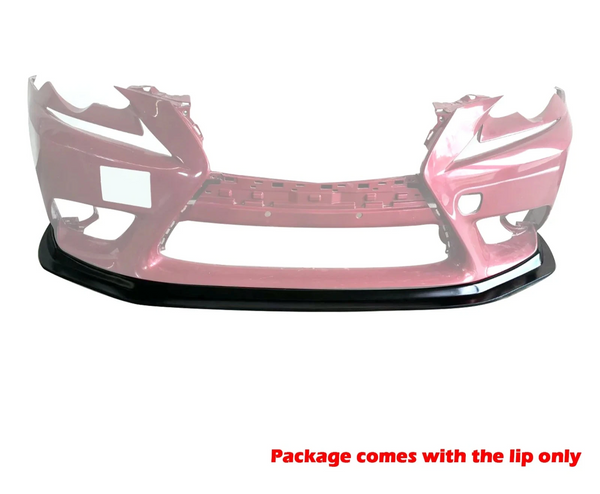 Front Lip 2014-2016 Lexus IS250 IS350 Base MDA Style Front Bumper Lip Splitter - Auto Sports Accessories & Performance