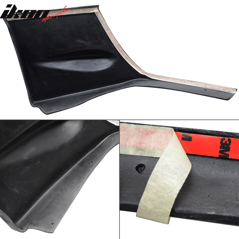 Front Lip 2004-2005 Subaru Impreza WRX STI Style Front Bumper Lip PU Side Cover