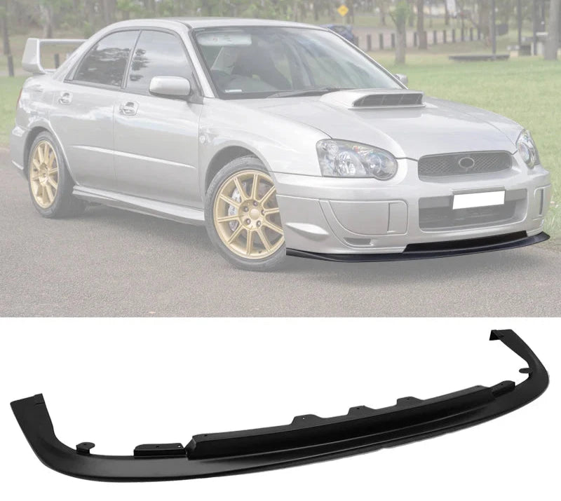 📈Front Lip 2004-2005 Subaru Impreza WRX STi ( Not fit Base and WRX models) STi Style Front Bumper Lip Polyurethane - Auto Sports Accessories & Performance