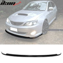 📈Front Lip 2008-2010 Subaru Impreza JDM Style Unpainted Black Front Bumper Lip PU