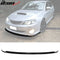 📈Front Lip 2008-2010 Subaru Impreza JDM Style Unpainted Black Front Bumper Lip PU
