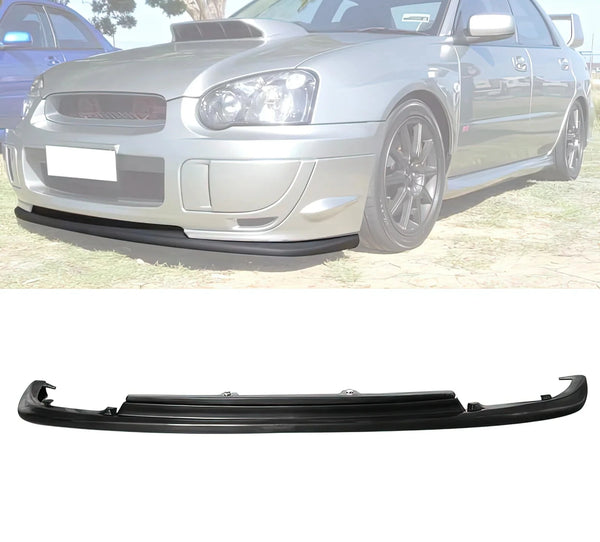 📈Front Lip 2004-2005 Subaru Impreza WRX STi, STI Style (2 pieces) Front Bumper Lip Guard - PU - Auto Sports Accessories & Performance