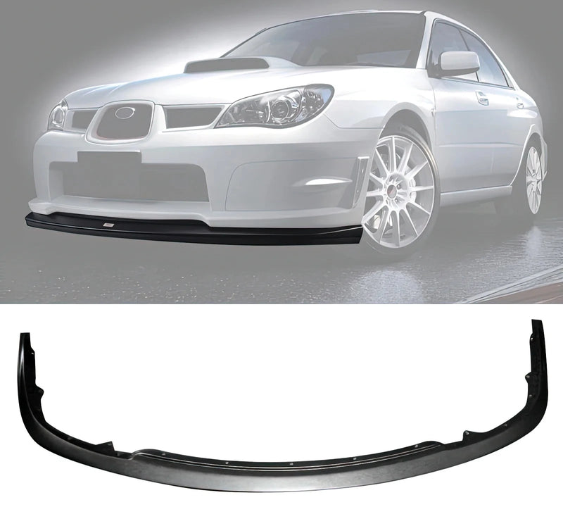 Front Lip 2006-2007 Subaru Impreza STI WRX CS1 style Front Bumper Lip