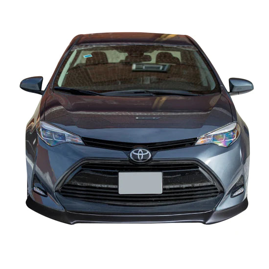 📈Front Lip 2017-2019 Toyota Corolla Front Bumper Lip Chin Spoiler PU