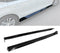 Side Skirt 2022-2024 Honda Civic 11th Side Skirts Extension Lips PP Glossy Black