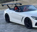 Universal spoiler Universal GT Spoiler 61" WIDTH Unpainted Matte Black bracket height 12.75"