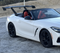 Universal spoiler Universal GT Spoiler 61" WIDTH Unpainted Matte Black bracket height 12.75"