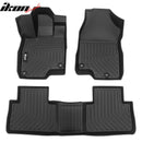 Floor Mat Compatible with 2019-2025 Acura RDX  Floor Mats, 3D Molded Custom Pad Black TPE Thermo Plastic Elastomer All Weather Liner Protector 1st and 2nd Front Rear Protection 3PC Set