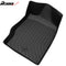 IKON Floor Mat Compatible with 2020-2024 Ford Explorer 7 Seats Floor Mats, 3D Molded Custom Carpets 1st 2nd 3nd Row Front Rear Protection 4PC Pad Black TPE Thermo Plastic Elastomer All Weather Liner Protector (Copy)