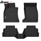 IKON Floor Mat Compatible with 2018-2023 Kia Stinger AWD 3D Custom Carpets 1st 2nd Row Protection 3PC All Weather Liner Protector