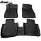 Floor Mat Compatible with 2013-2019 Nissan Sentra Floor Mats, 3D Molded Custom Pad Black TPE Thermo Plastic Elastomer All Weather Liner Protector 1st and 2nd Front Rear Protection 3PC Set (Copy) - Auto Sports Accessories & Performance