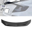 Spoiler 2016-2021 Honda Civic 10th Gen Sedan 4Dr R style spoiler Wing - Auto Sports Accessories & Performance