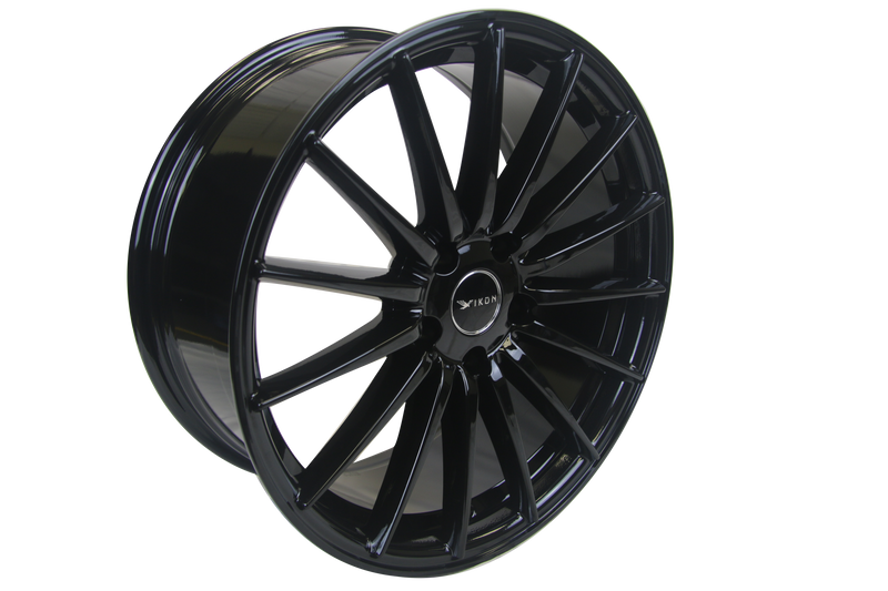 IKON Alloy Wheel IK115 5X114.3 17X7.5 Bore 72.6 offset+35mm GLOSSY BLACK