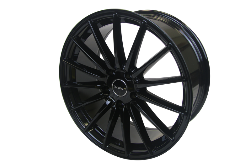 IKON Alloy Wheel IK115 5X114.3 18X8 Bore 72.6 offset+35mm GLOSSY BLACK