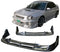 Front Bumper Lip 2002-2003 Subaru Impreza WRX Sti CW style Black Front Bumper Lip PU - Auto Sports Accessories & Performance