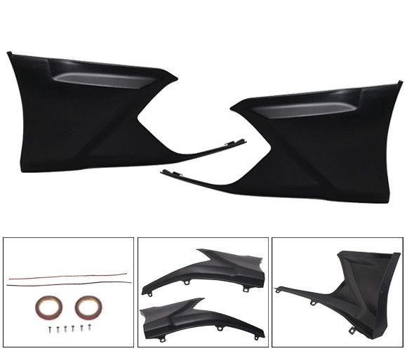 Rear Lip 2016-2021 Honda Civic Sedan (exludes Si) HF-P Style Rear Bumper Lip Splitter PP