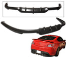 Diffuser 2010-2016 Hyundai Genesis Coupe 2door only Bumper Rear Diffuser Rear Lip Sport Style