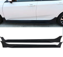 Side Skirt 2016-2021 Honda Civic Sedan Mugen Style Unpainted - Auto Sports Accessories & Performance