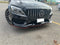 Front Lip 2019-2021 Mercedes Benz W205 C Class Glossy Black Polypropylene 3PC Bumper Lip