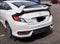 Spoiler Trunk Wing 2016-2020 Honda Civic 10th Gen Civic Coupe 2Dr CTR Type R style spoiler