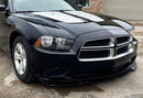 Front Bumper Lip 2011-2014 Dodge Charger  (Does not fit SRT8 models) Glossy Black 3PC/set Front Bumper Lip Spoiler Splitter - Auto Sports Accessories & Performance