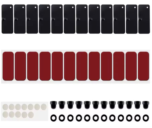 Rear Window Louver Hardware Installation Kit