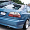Spec D Taillight 1999-2000 Honda Civic Sedan Tail Lights (Chrome Housing/Red Clear Lens) #LT-CV994RPW-RS